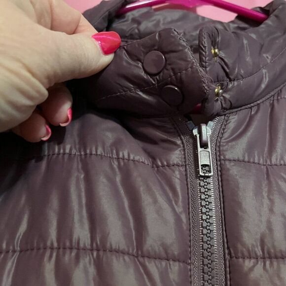 Daisy XLβPurple Puffer Jacket Coat Lite and Unbelievably Comfy Like NEW - Picture 7 of 11